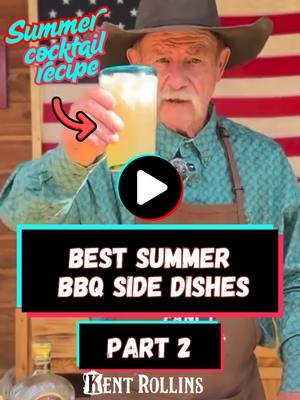 BEST Summer BBQ Side Dishes Part 2 - Tater Tot Tater Salad, Grilled Romaine, & a Cowboy Summer Cocktail recipe - recipes all free at website - click link in bio!  #tatertots#cowboycooking #bbqtiktok #dealsforyoudays #grilledromaine #summergrilling #cocktails