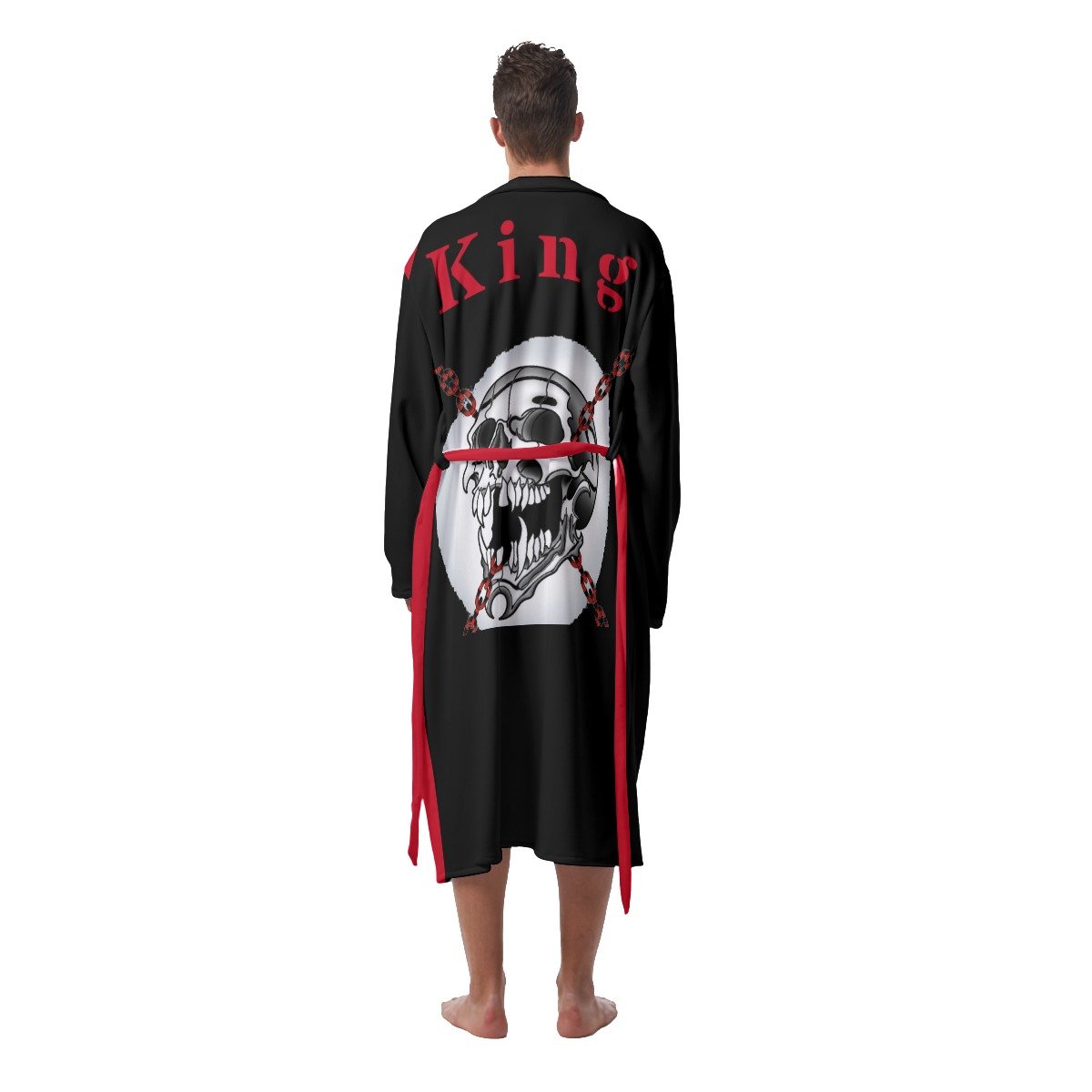 All-Over Print Men's Heavy Fleece Robe product image (3)