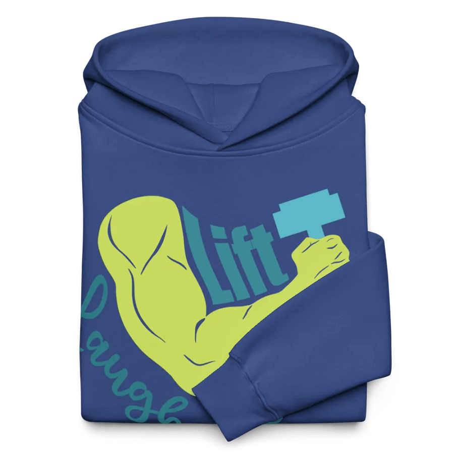 Lift Laugh Love Colorful Flex Pump Cover Hoodie product image (10)