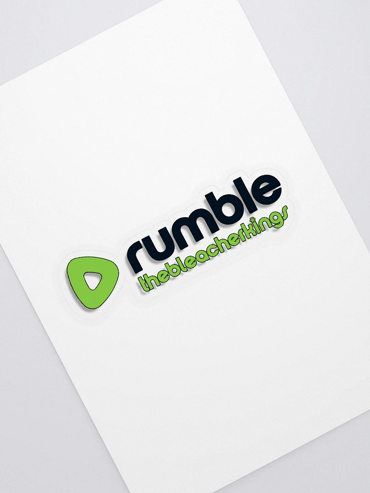 TheBleacherKings x Rumble Sticker product image (1)
