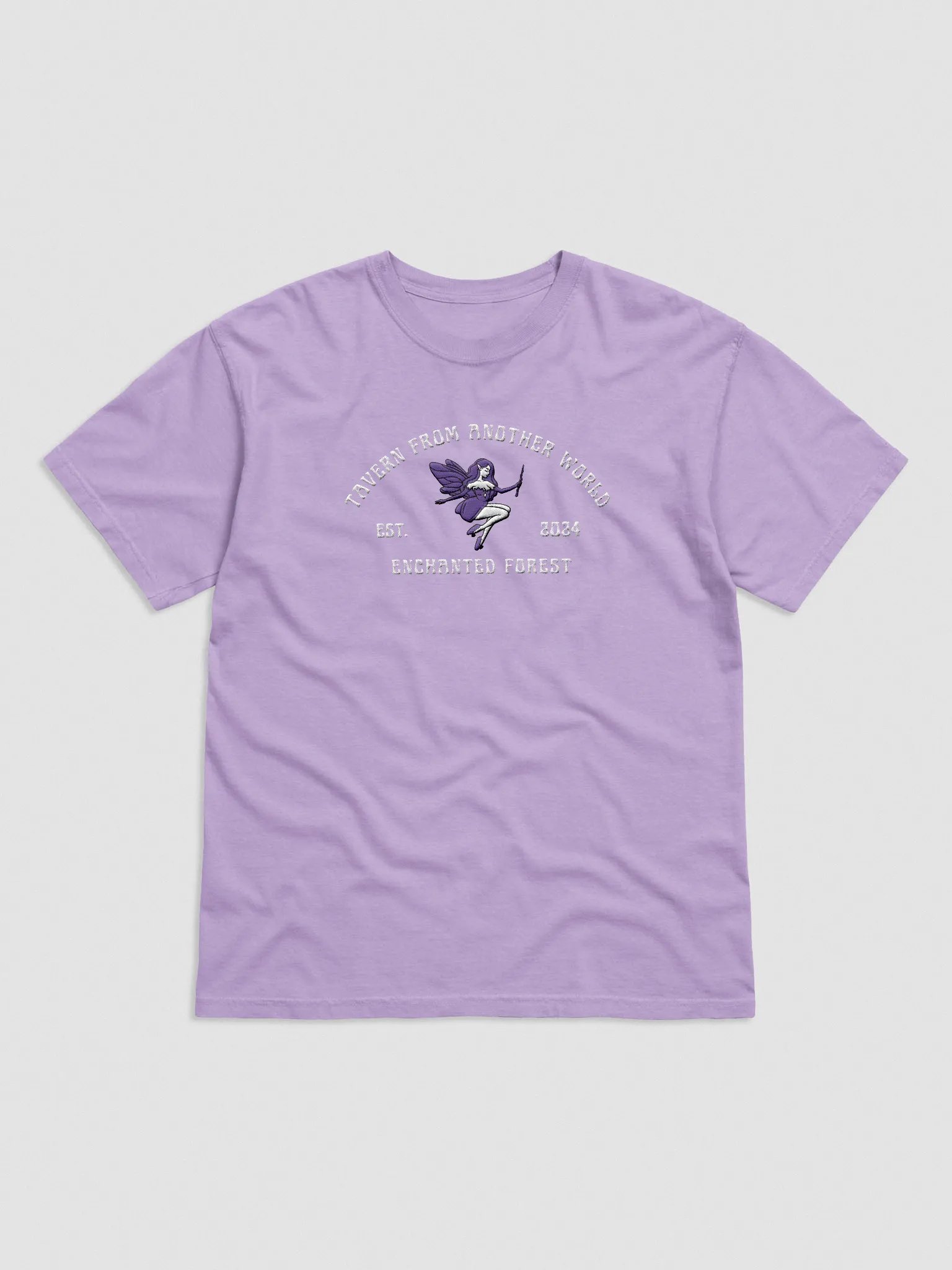 Embroidered Purple Fairy - Tavern From Another World TShirt product image (1)