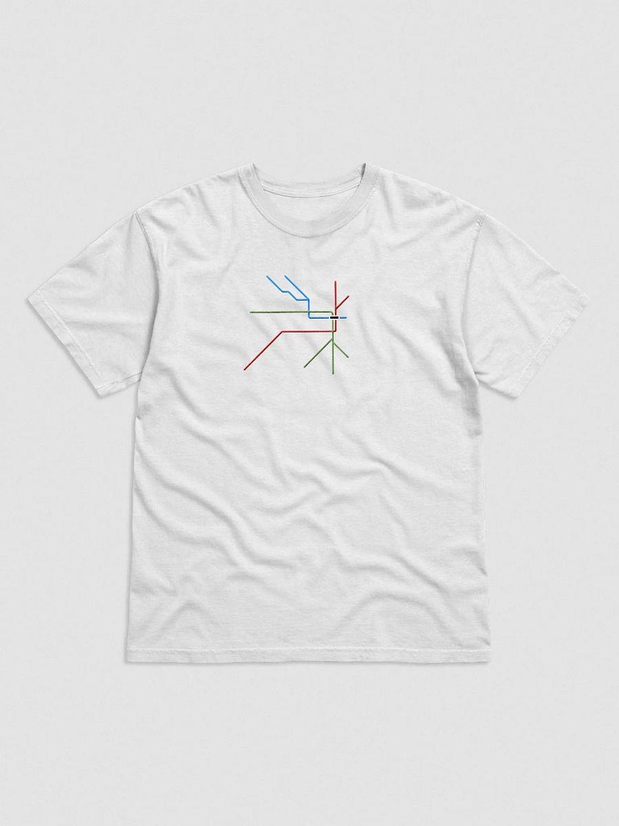 Embroidered Stockholm Metro Lines Shirt product image (2)
