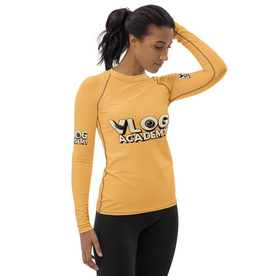 Vlog Academy All-Over Print Women's Rash Guard product image (4)