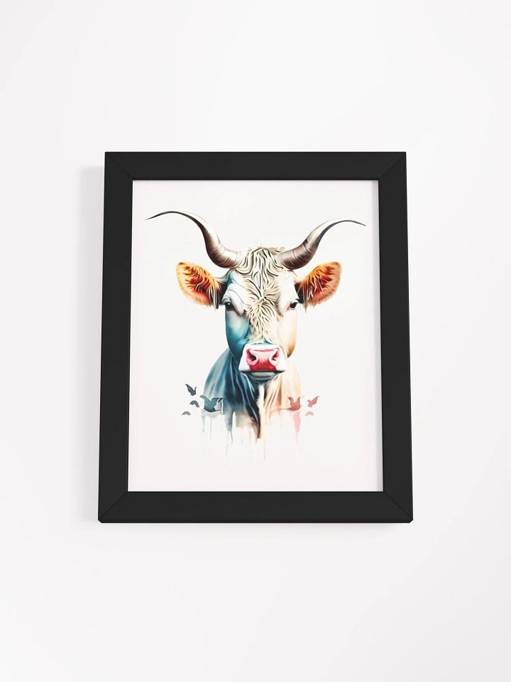 Beautiful Artistic Cow Cow, animal, farm, cute, pet, farming, cows, funny, farmer, cat, artistic, retro, vintage, product image (1)