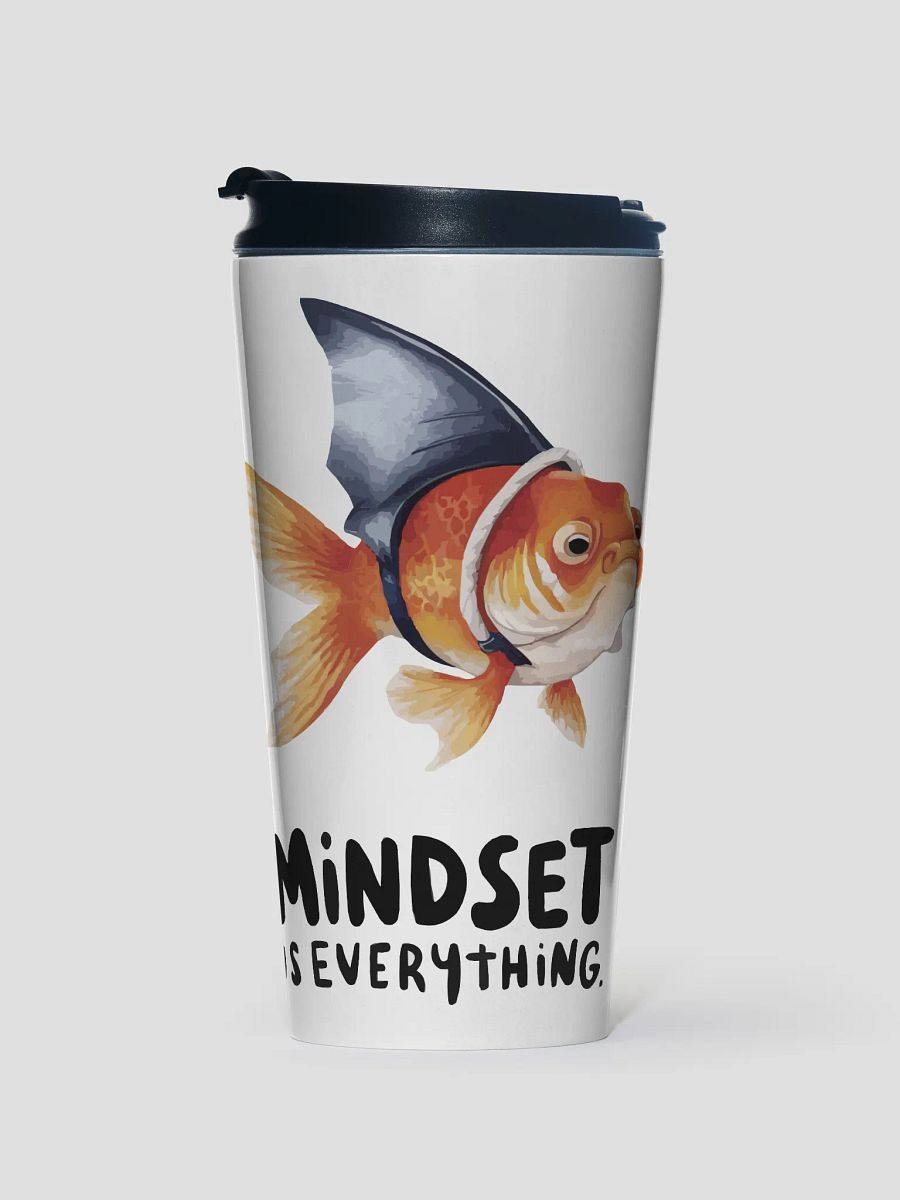 Shark-Fin Goldfish Stainless Steel Travel Mug product image (1)