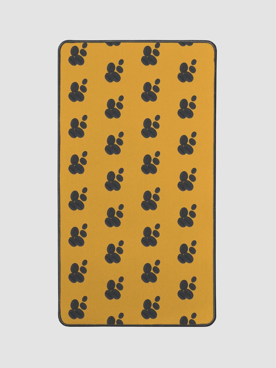 Golden Yellow Coffee Coffee Coffee! Bean Desk Mat product image (1)
