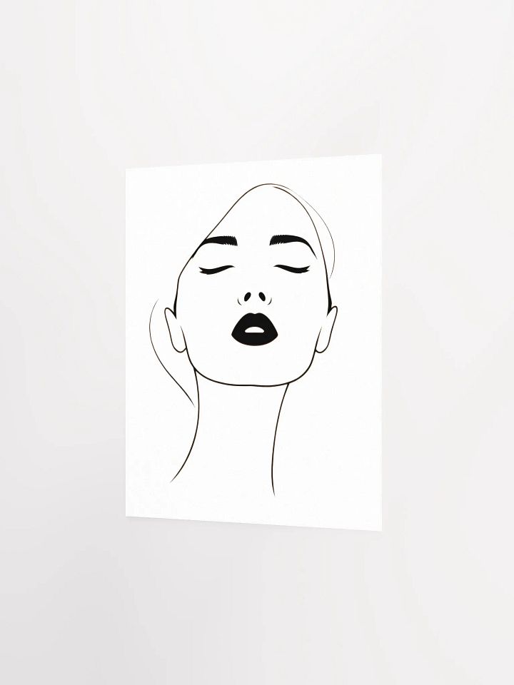 Woman Face Line Art product image (10)
