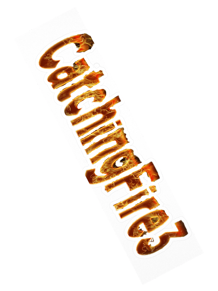 Flaming catchingfire3 Sticker product image (2)
