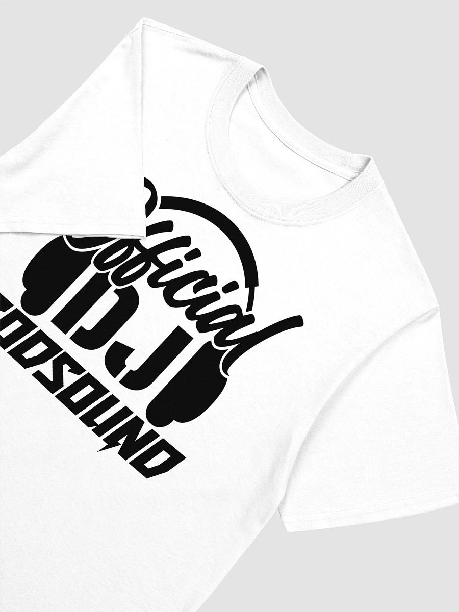 DJ T-Shirt With Graphic By DJ GodSound OFFICIAL UNISEX White T-Shirt product image (3)