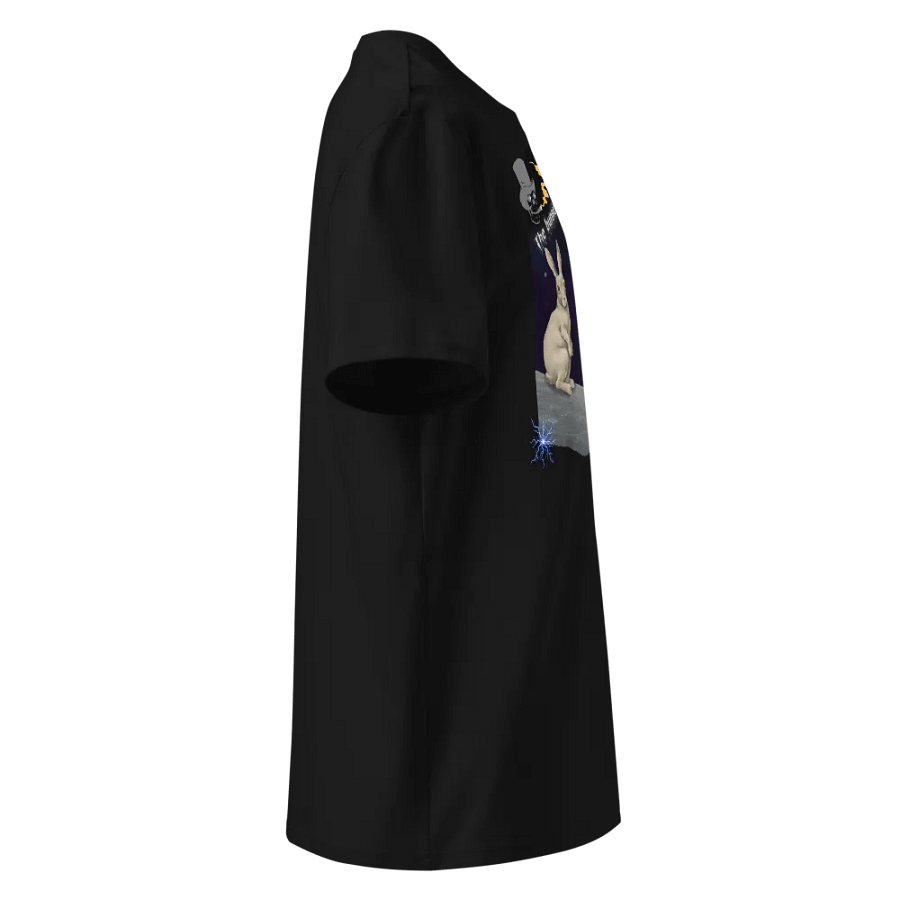 KC, Bunnies on the Moon, Black Tee product image (3)