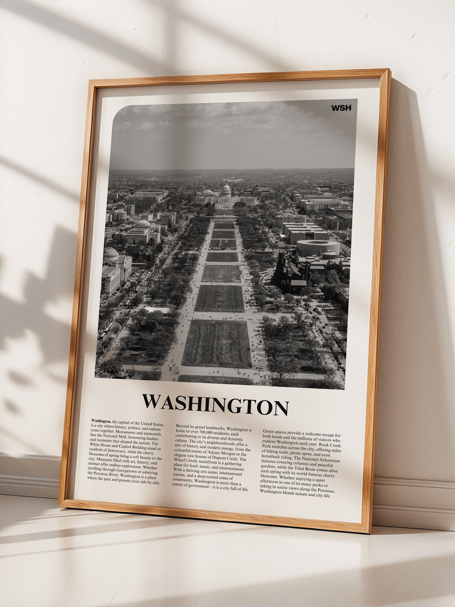Washington 03 Newspaper Poster product image (2)