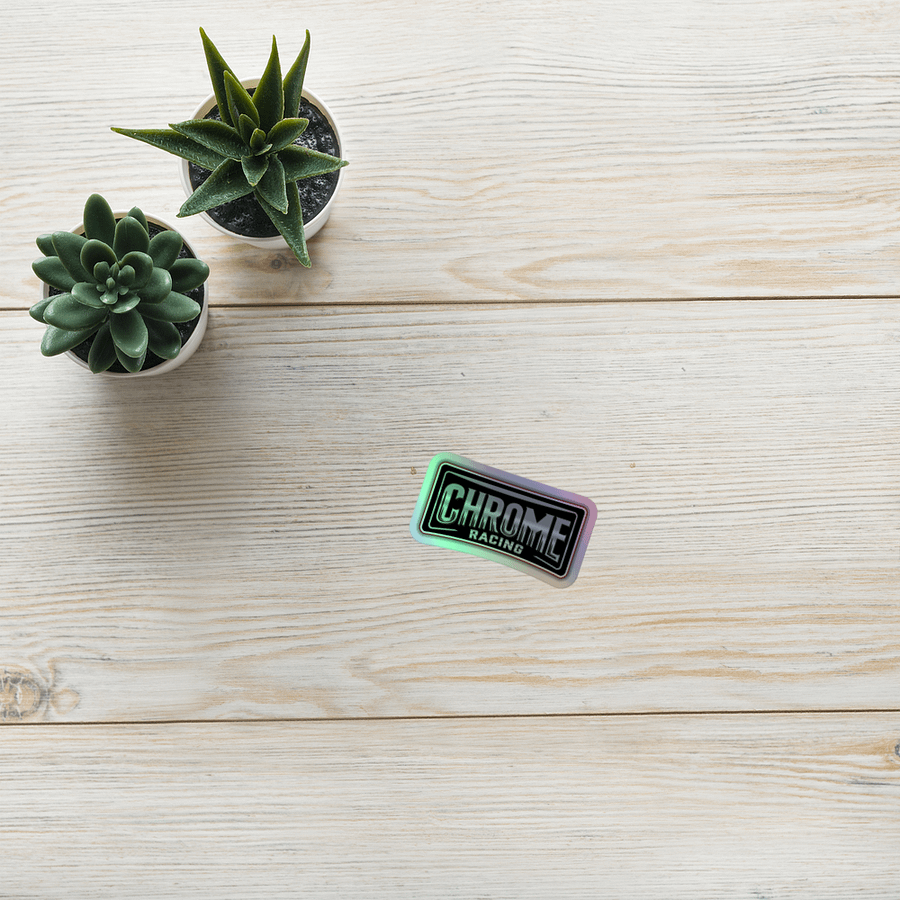 Chrome Racing Holographic Sticker product image (10)