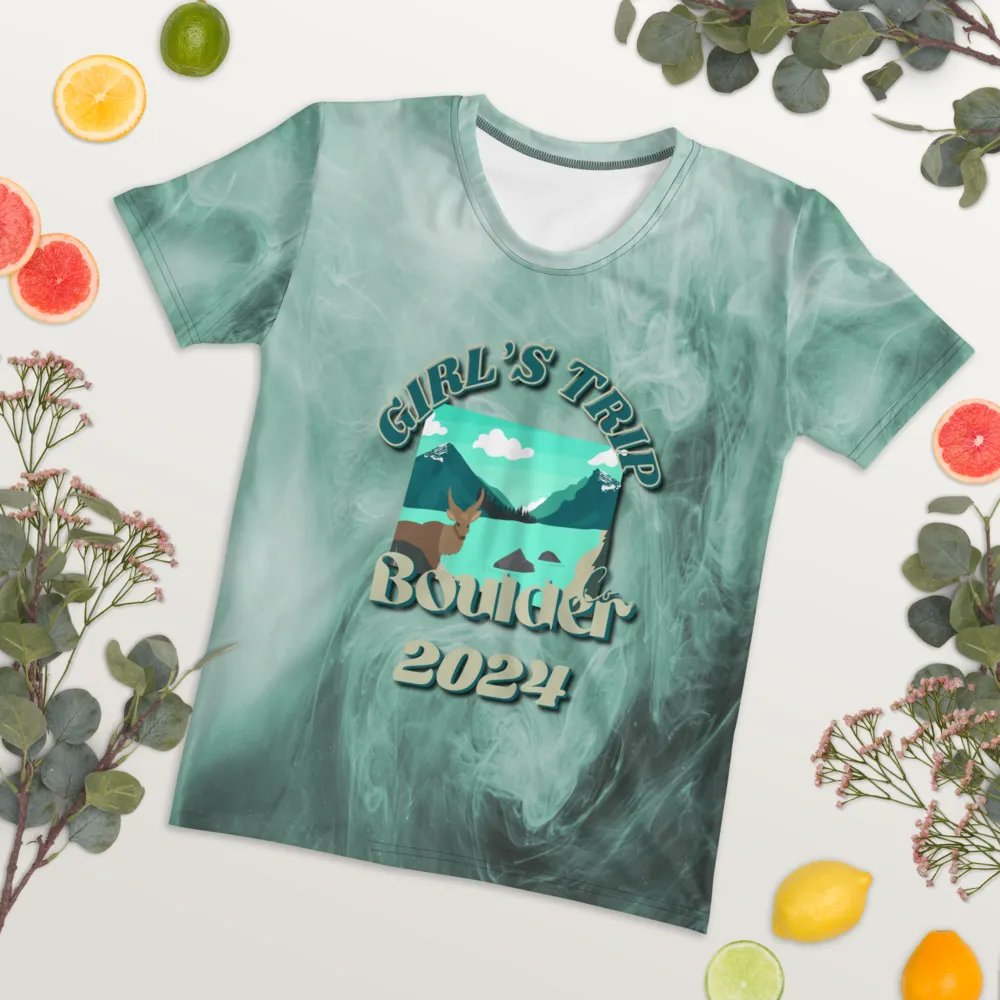 Girls Trip Boulder Co 2024 All Over Print T-shirt product image (7)