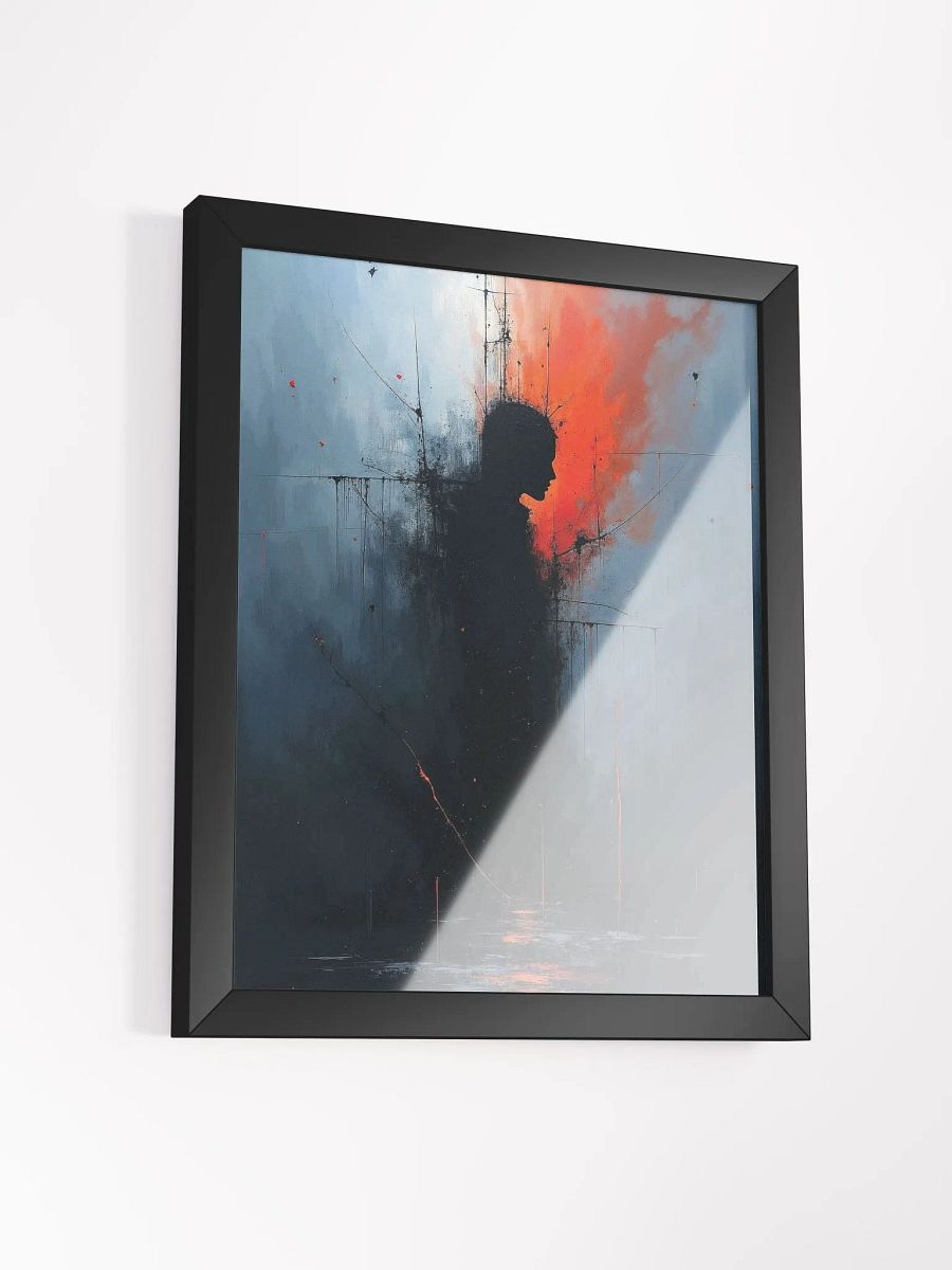 Inferno Silhouette Framed Print product image (20)