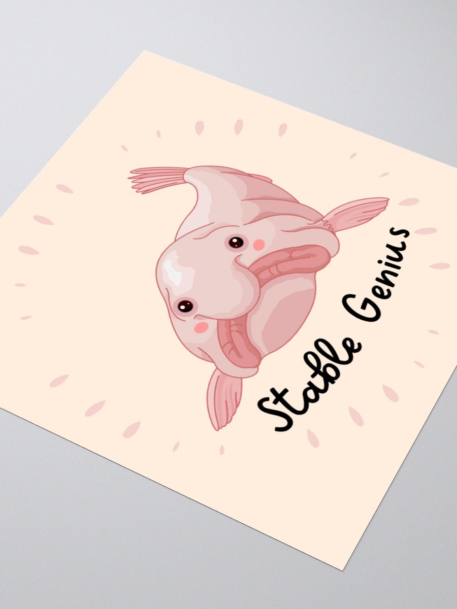 “Stable Genius” Sticker product image (6)