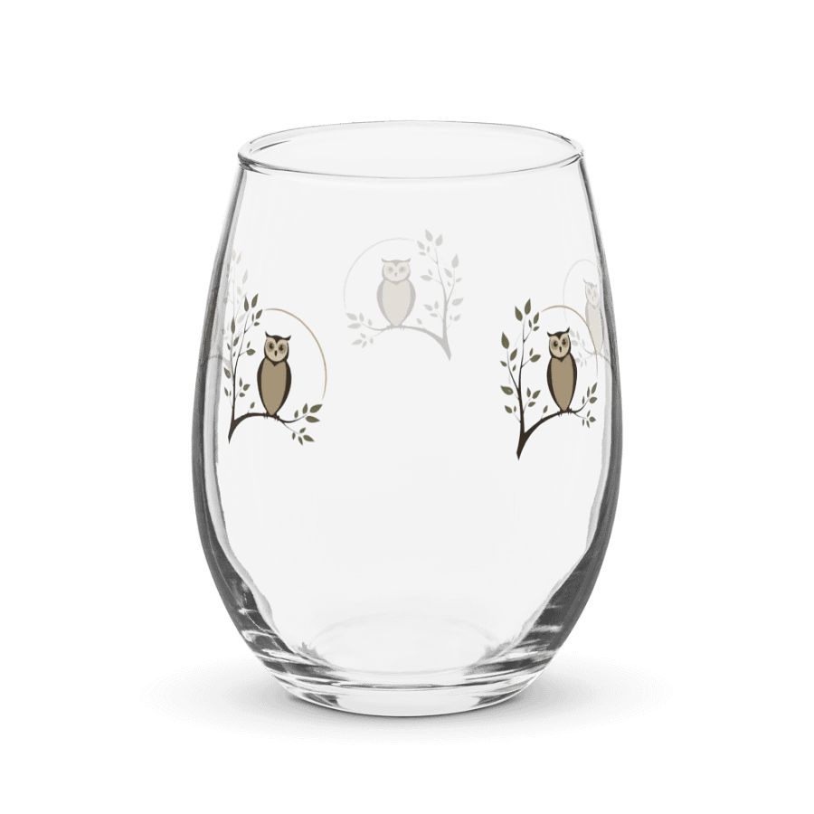 Night Owl Stemless Wine Glass product image (3)