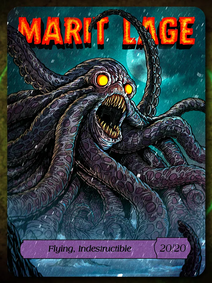 Marit Lage 20/20 Full Art Token product image (1)