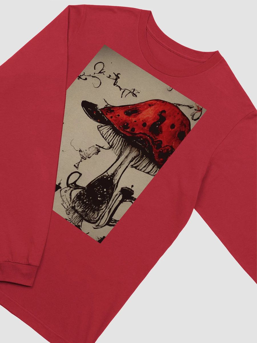 Whimsical Mushroom Fantasy Long Sleeve Tee product image (3)