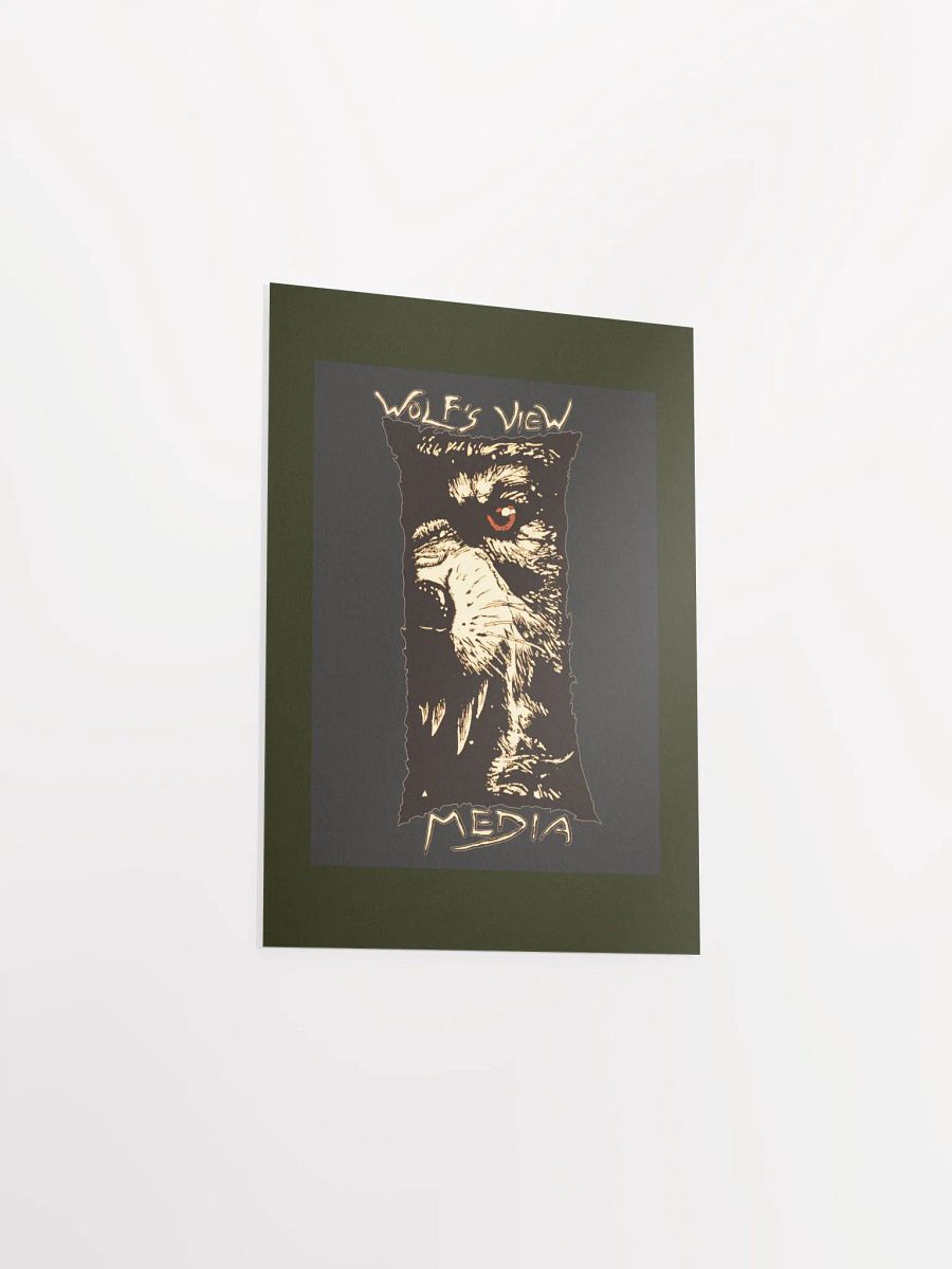 Snarling Wolf Logo- Print product image (2)