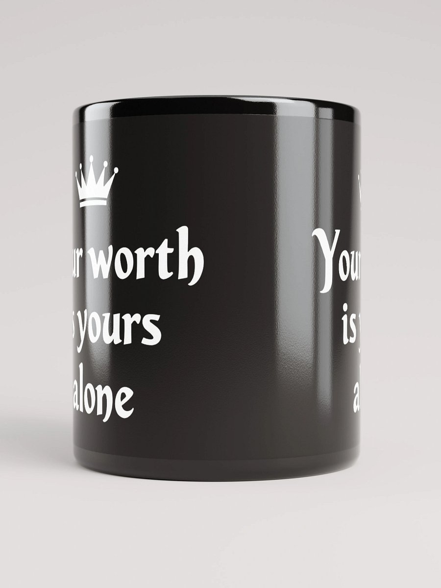 Unlock Your Power with Beyoncé’s Wisdom: Your Worth Is Yours Alone – Inspirational Mug Every True BeyHive Member Needs! product image (10)