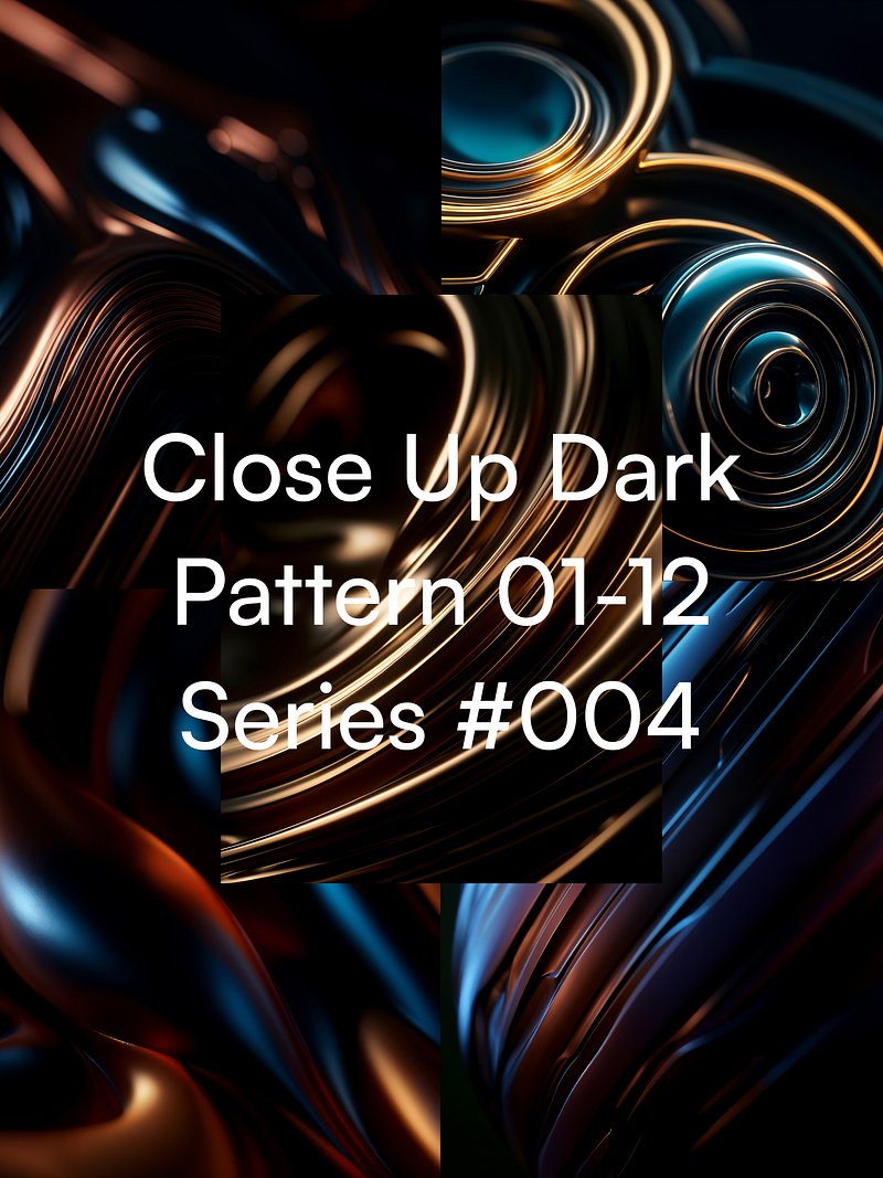 Close Up of Abstract Dark Pattern #0004