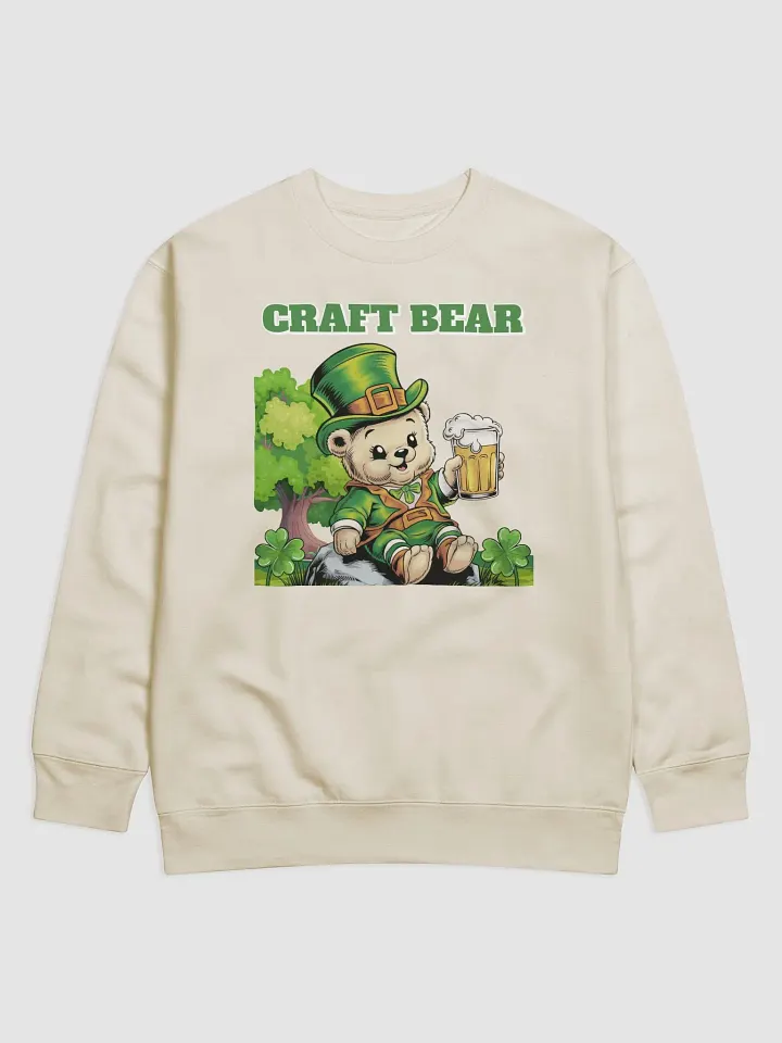 Craft Bear - St. Patrick's Day Sweatshirt product image (1)