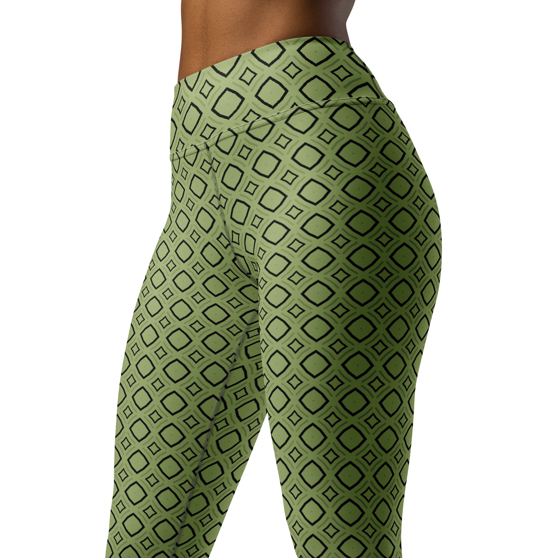 Bumble Delight Geometric Print Yoga Leggings product image (4)