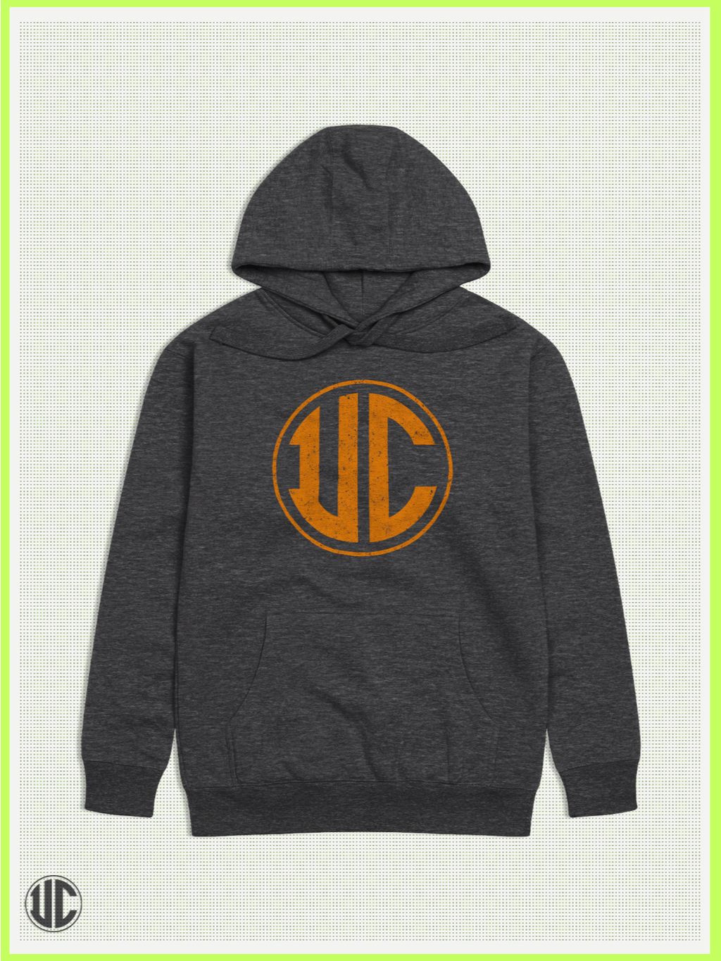 UnkoCon – Distressed Orange Logo Pullover Hoodie product image (1)