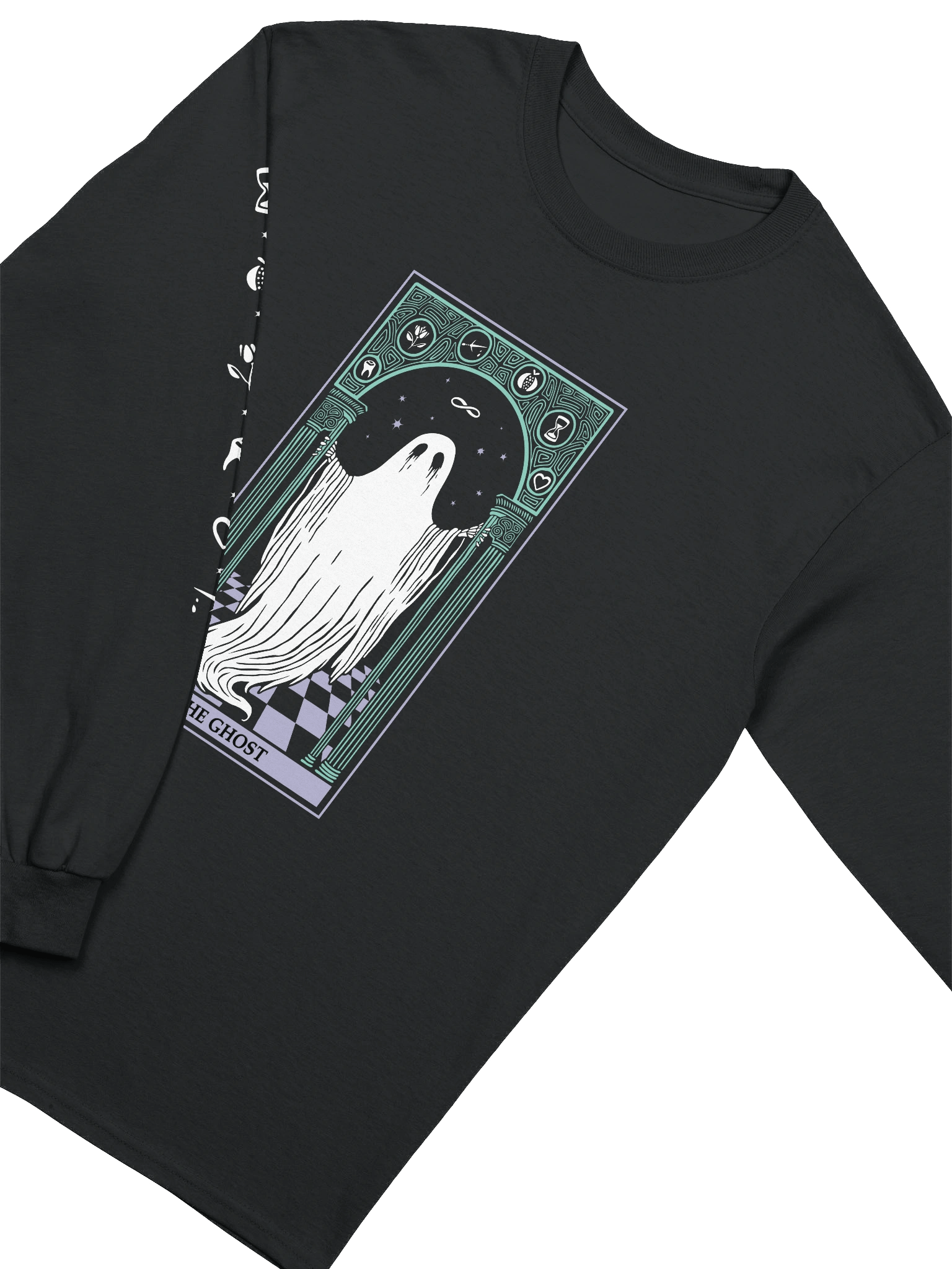 The Ghost Tarot Card Long Sleeve product image (3)