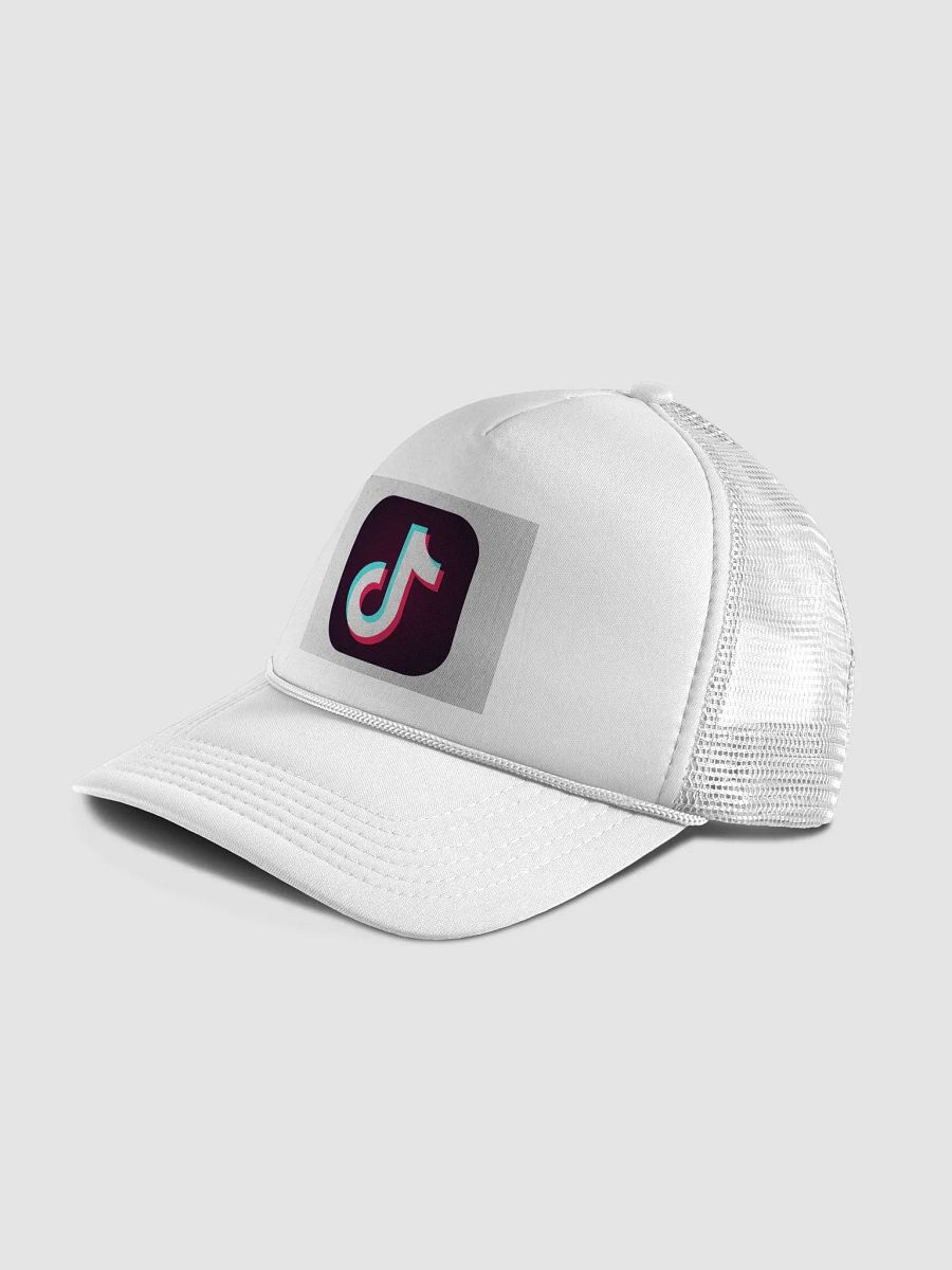 white tiktok hat product image (4)