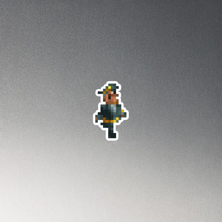 Security Guard Magnet product image (2)