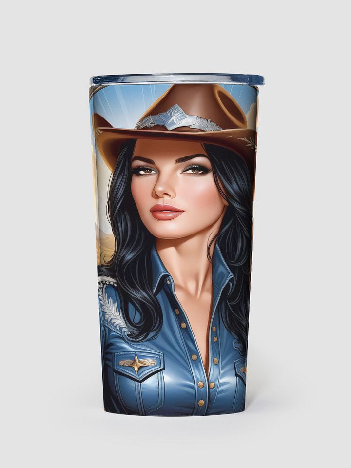 Beautiful Cowgirl 20 oz Stainless Steel Tumbler - V4 product image (1)