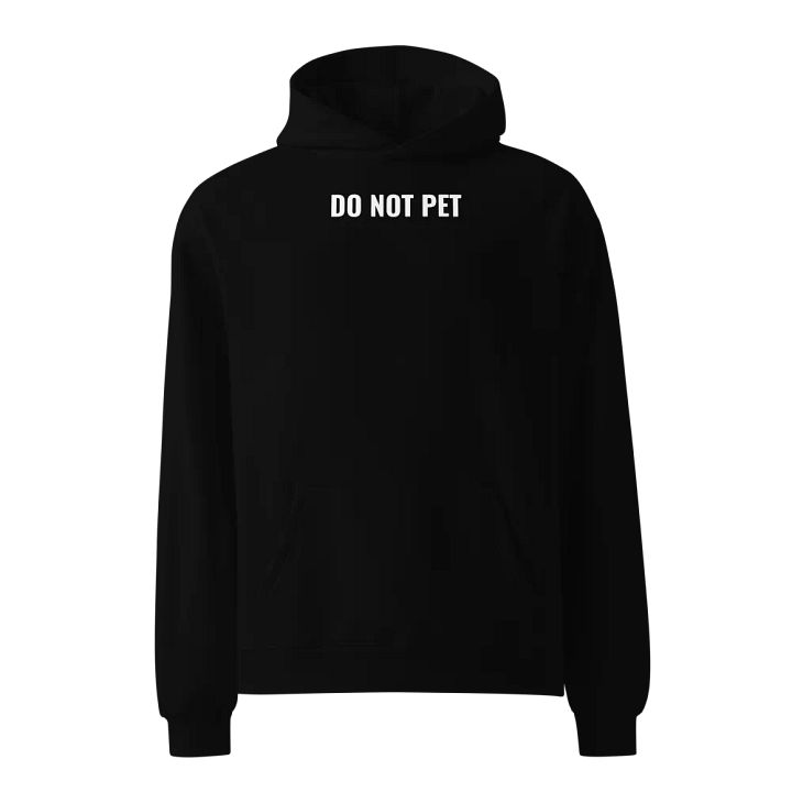 Do Not Pet Oversized Hoodie product image (2)