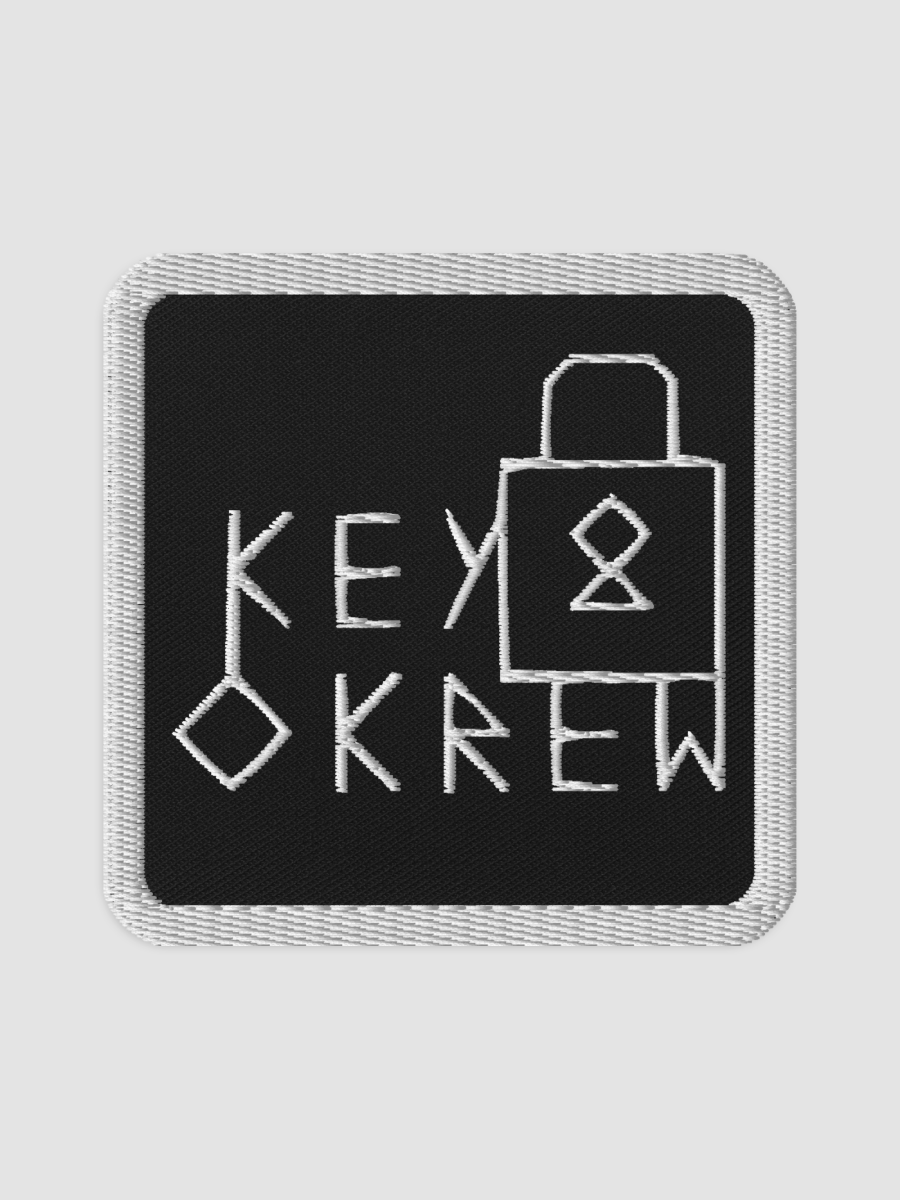 KEY KREW Patch - Square 3″×3″ product image (1)
