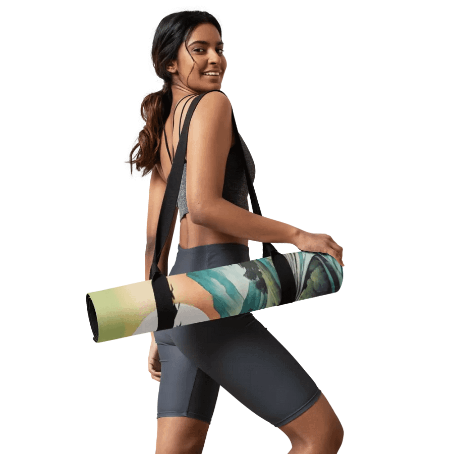 Fantasy Landscape Yoga Mat product image (9)