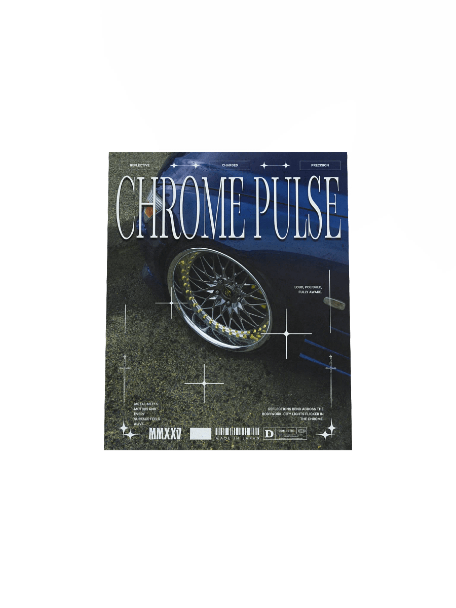 Chrome Pulse Poster product image (4)