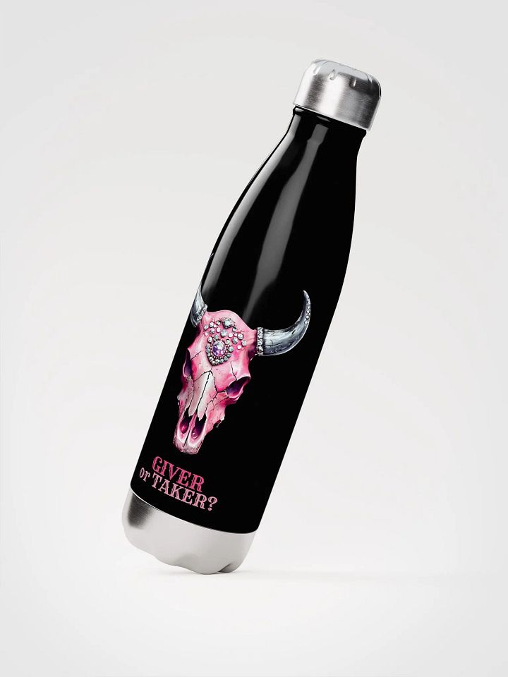 Giver or Taker? Stainless Steel Water Bottle product image (2)
