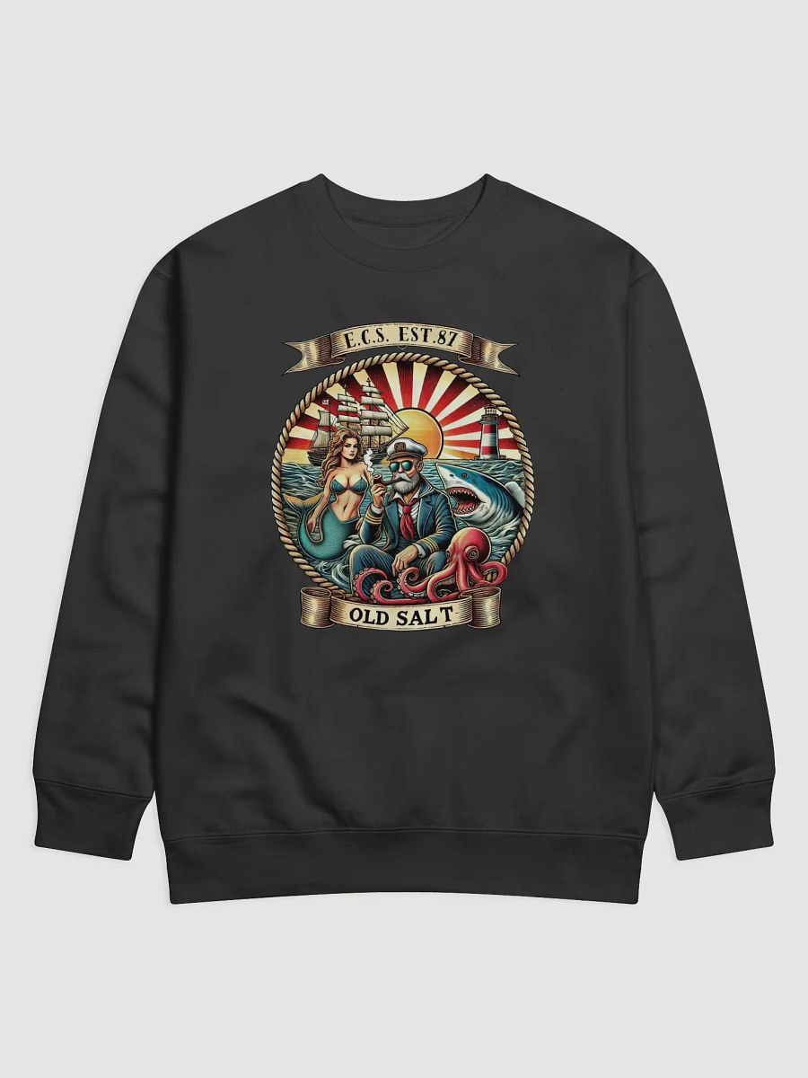 OLD SALT Mens Black Sweatshirt product image (1)