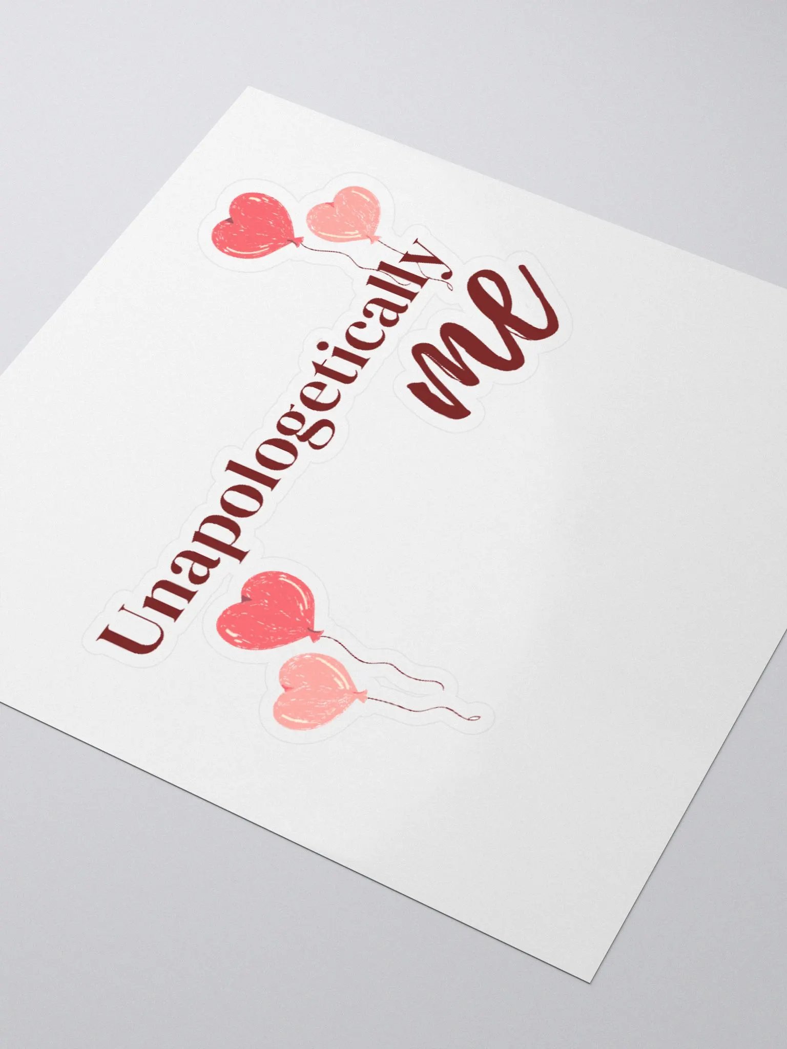 "Unapologetically Me" Sticker product image (7)