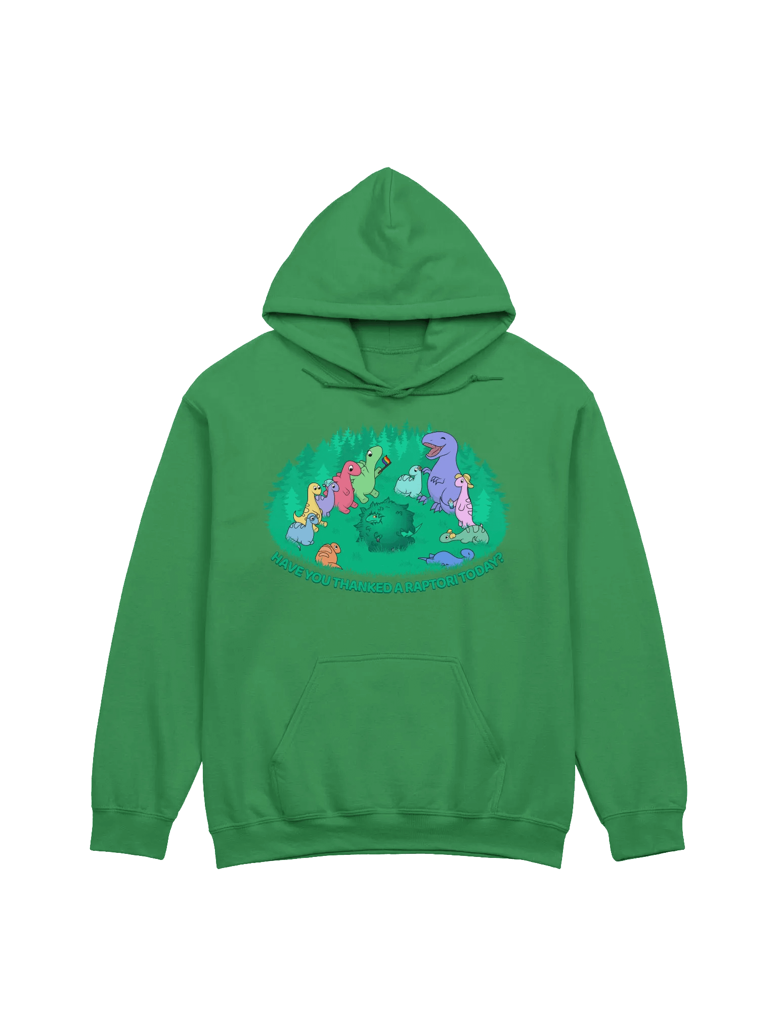 "Have you thanked a Raptori today?" Hoodie product image (2)