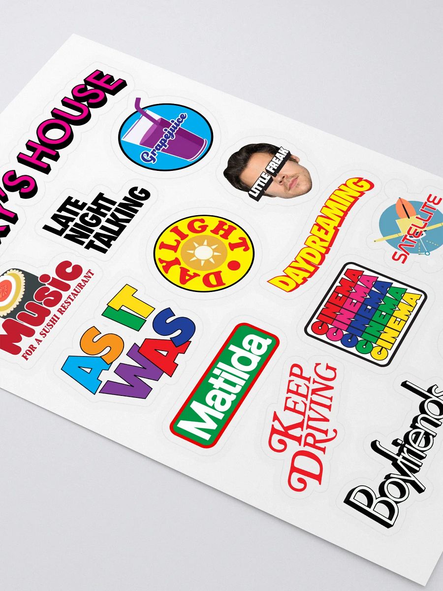 Harry's House Sticker Sheet product image (2)