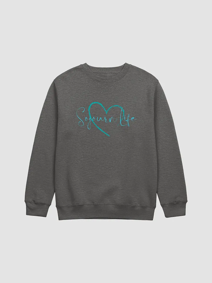 Sojourn Life Heart - Premium Crewneck product image (1)