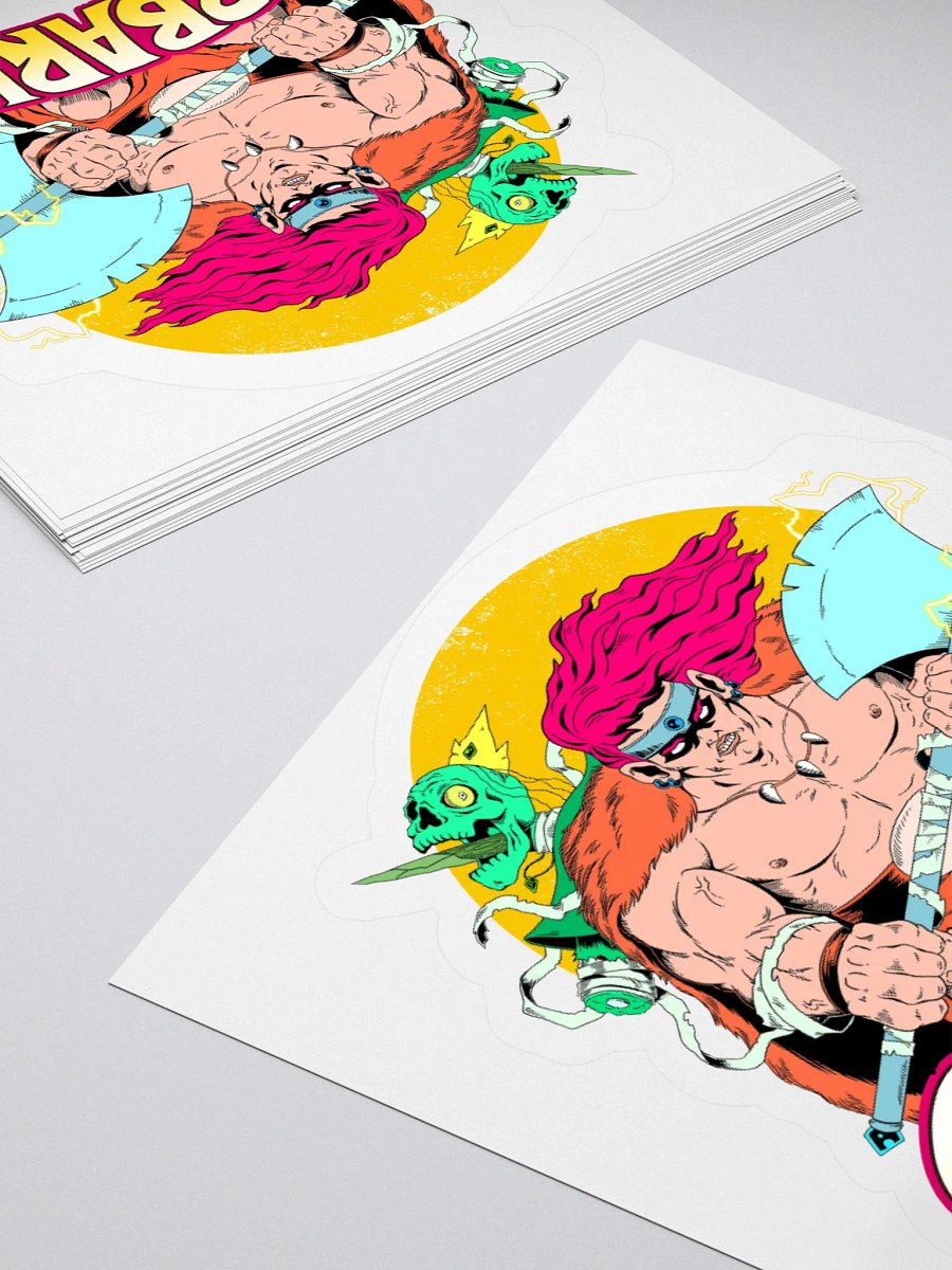 Dark Fantasy Barbarian - Sticker product image (10)