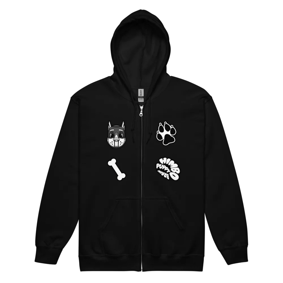 Rubberhose Pup - Unisex Zip Hoodie product image (2)