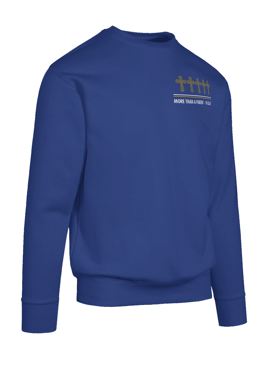More Than A Parent - I Am Called | Christian Parents Heritage Sweatshirt | Faith-Based Gift for Christian parents product image (11)