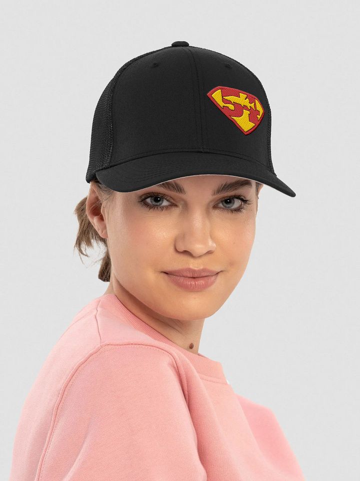 Superhero Flexfit Trucker Hat product image (2)