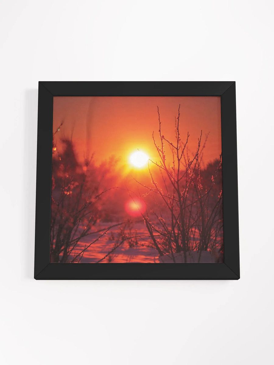 Winter Glow Framed Print product image (20)