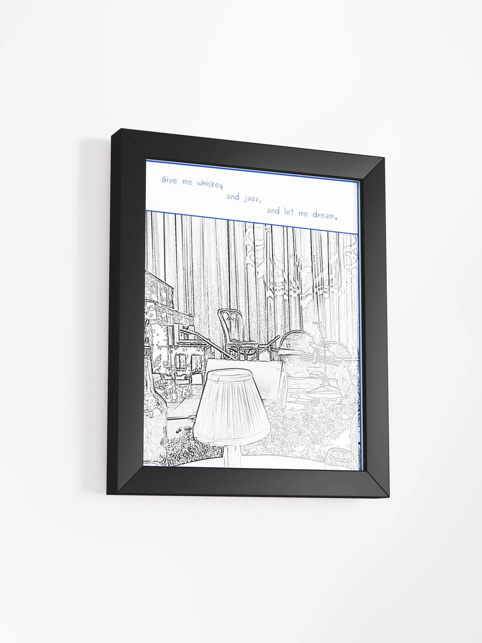 Whiskey, Jazz, & Dreams - B&W product image (2)