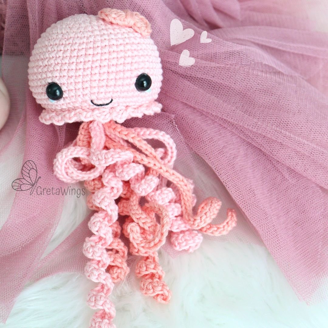Jellyfish Amigurumis Pattern (digital download) product image (3)