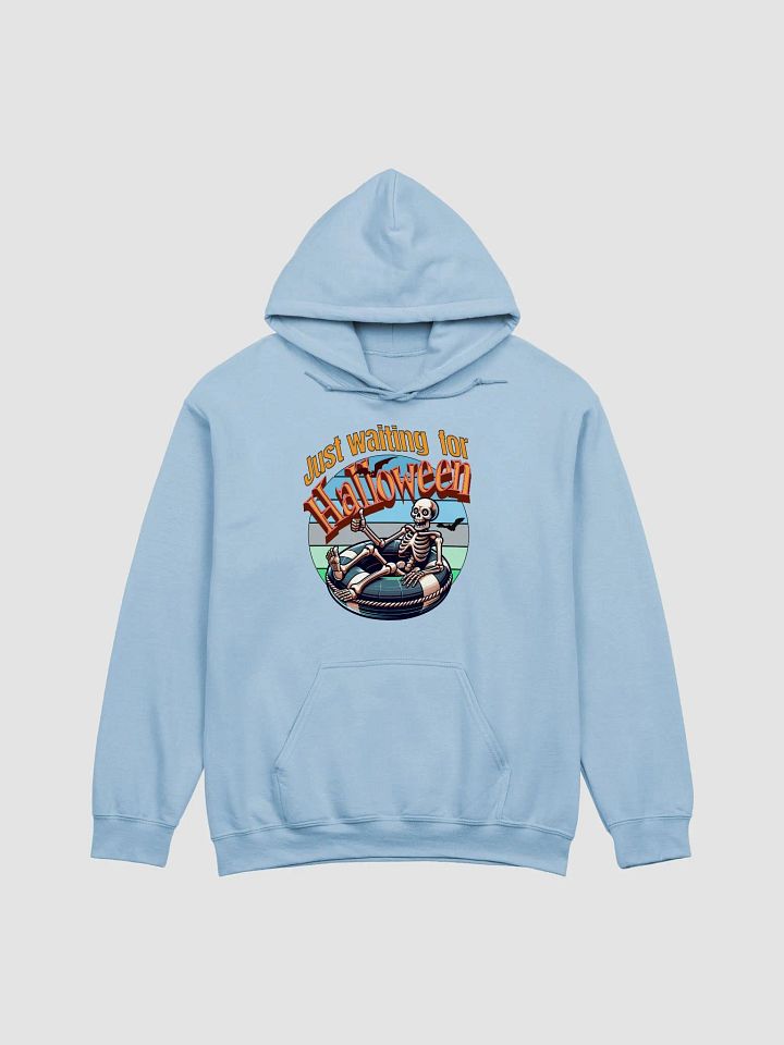 Just Waiting For Halloween Skeleton Hoodie product image (7)